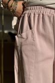 Gaberdine Shelby Barrel Pant Rose